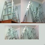 фото Алюминиевая лестница трансформер облегченный и ПРОФИ